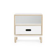 Normann Copenhagen Kabino Bedside Table by Olson and Baker - Designer & Contemporary Sofas, Furniture - Olson and Baker showcases original designs from authentic, designer brands. Buy contemporary furniture, lighting, storage, sofas & chairs at Olson + Baker.
