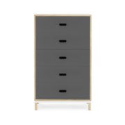 Normann Copenhagen Kabino Five Drawer Dresser by Olson and Baker - Designer & Contemporary Sofas, Furniture - Olson and Baker showcases original designs from authentic, designer brands. Buy contemporary furniture, lighting, storage, sofas & chairs at Olson + Baker.