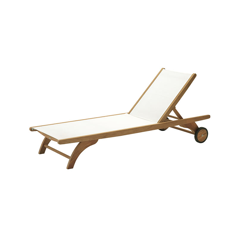 Skagerak Columbus Sun Lounger by Olson and Baker - Designer & Contemporary Sofas, Furniture - Olson and Baker showcases original designs from authentic, designer brands. Buy contemporary furniture, lighting, storage, sofas & chairs at Olson + Baker.