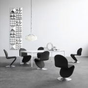 Verpan-Fun-10DM-Pendant-Light-by-Verner-Panton-2 Olson and Baker - Designer & Contemporary Sofas, Furniture - Olson and Baker showcases original designs from authentic, designer brands. Buy contemporary furniture, lighting, storage, sofas & chairs at Olson + Baker.