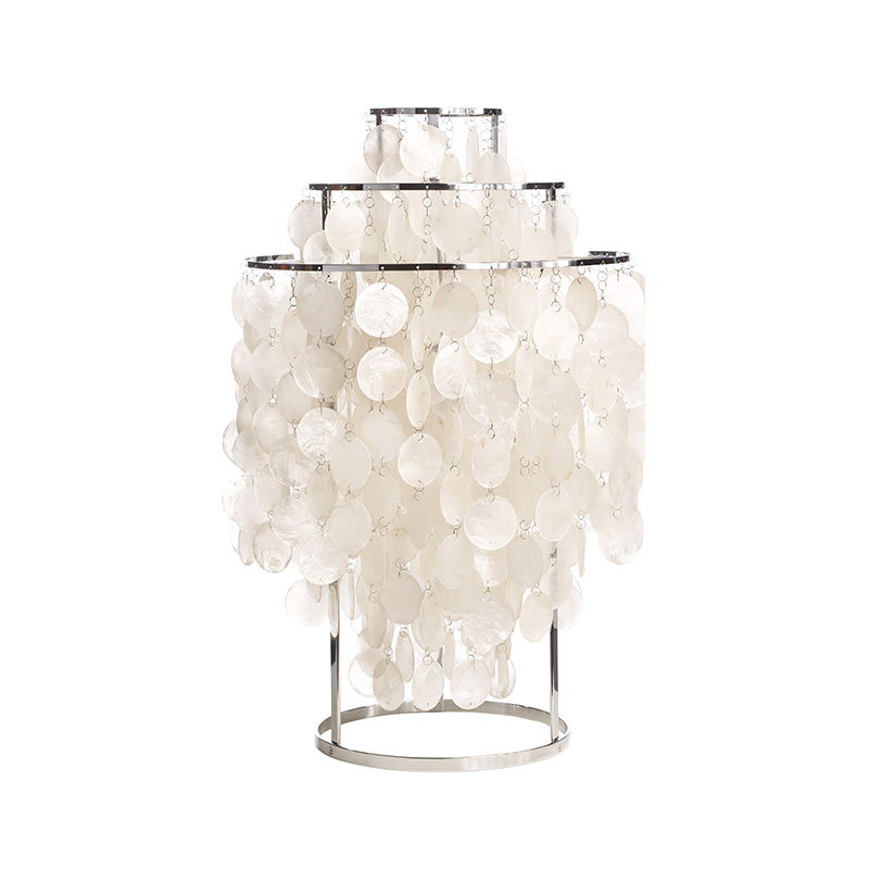 Verpan Fun 1TM Table Lamp by Verner Panton Olson and Baker - Designer & Contemporary Sofas, Furniture - Olson and Baker showcases original designs from authentic, designer brands. Buy contemporary furniture, lighting, storage, sofas & chairs at Olson + Baker.