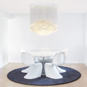Verpan-Fun-7DM-Chandelier-by-Verner-Panton-1 Olson and Baker - Designer & Contemporary Sofas, Furniture - Olson and Baker showcases original designs from authentic, designer brands. Buy contemporary furniture, lighting, storage, sofas & chairs at Olson + Baker.