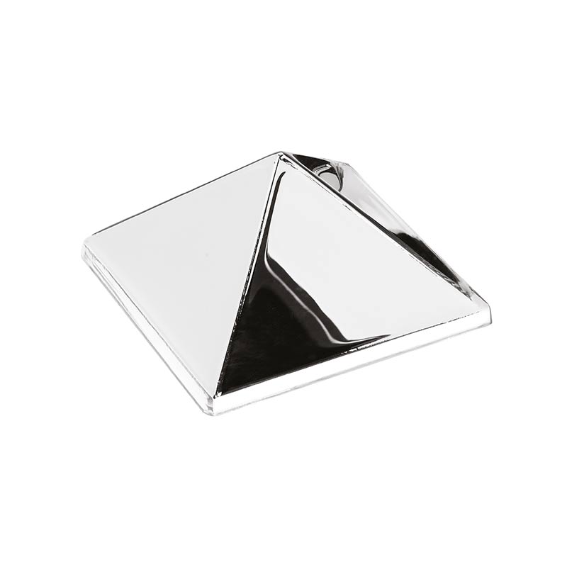 Verpan Mirror Sculpture with One Pyramid by Verner Panton Olson and Baker - Designer & Contemporary Sofas, Furniture - Olson and Baker showcases original designs from authentic, designer brands. Buy contemporary furniture, lighting, storage, sofas & chairs at Olson + Baker.