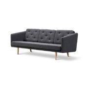 Fredericia No.1 Three Seat Sofa in 191 Fjord by Borge Mogensen (2) Olson and Baker - Designer & Contemporary Sofas, Furniture - Olson and Baker showcases original designs from authentic, designer brands. Buy contemporary furniture, lighting, storage, sofas & chairs at Olson + Baker.