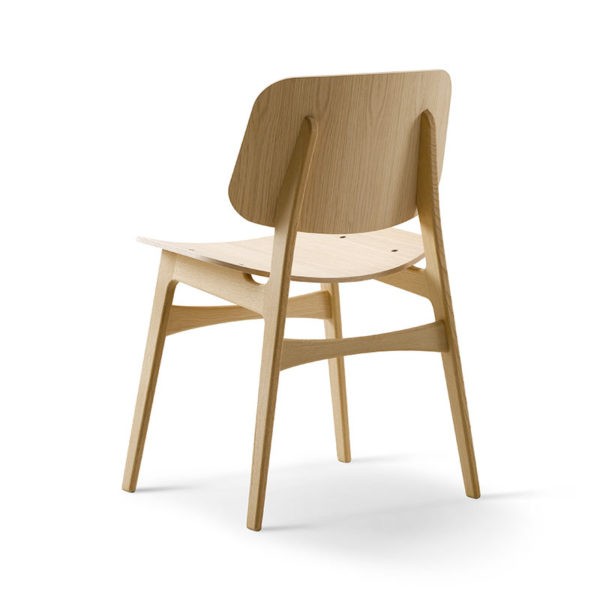Soborg Chair with Wooden Base