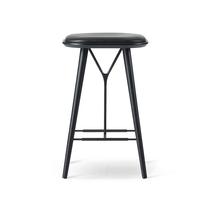 Fredericia Spine Counter Stool by Space Copenhagen Olson and Baker - Designer & Contemporary Sofas, Furniture - Olson and Baker showcases original designs from authentic, designer brands. Buy contemporary furniture, lighting, storage, sofas & chairs at Olson + Baker.