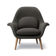 Fredericia Swoon Lounge Chair by Olson and Baker - Designer & Contemporary Sofas, Furniture - Olson and Baker showcases original designs from authentic, designer brands. Buy contemporary furniture, lighting, storage, sofas & chairs at Olson + Baker.