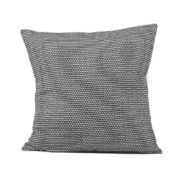 Tori Murphy Classic Clarendon Cushion Linen on Black by Olson and Baker - Designer & Contemporary Sofas, Furniture - Olson and Baker showcases original designs from authentic, designer brands. Buy contemporary furniture, lighting, storage, sofas & chairs at Olson + Baker.