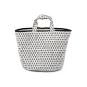 Tori Murphy Elca Storage Basket Black by Olson and Baker - Designer & Contemporary Sofas, Furniture - Olson and Baker showcases original designs from authentic, designer brands. Buy contemporary furniture, lighting, storage, sofas & chairs at Olson + Baker.
