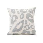 Tori Murphy Hamilton Large Spot Cushion Grey on Linen by Tori Murphy Olson and Baker - Designer & Contemporary Sofas, Furniture - Olson and Baker showcases original designs from authentic, designer brands. Buy contemporary furniture, lighting, storage, sofas & chairs at Olson + Baker.