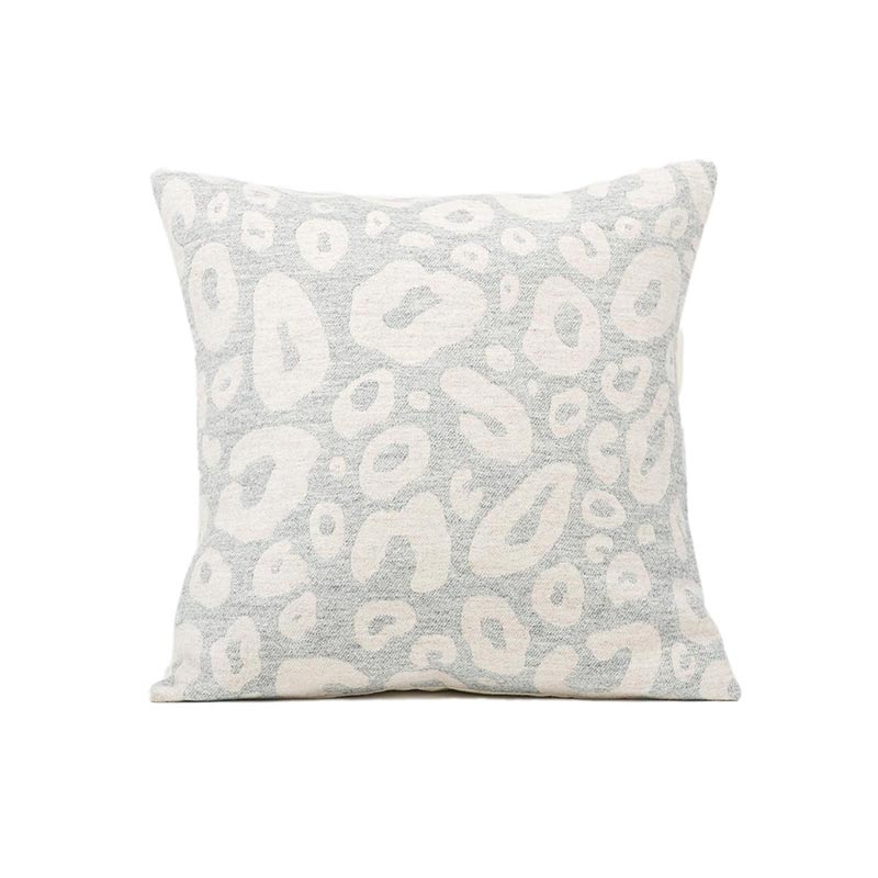 Tori Murphy Hamilton Small Spot Cushion Linen on Grey by Tori Murphy Olson and Baker - Designer & Contemporary Sofas, Furniture - Olson and Baker showcases original designs from authentic, designer brands. Buy contemporary furniture, lighting, storage, sofas & chairs at Olson + Baker.