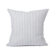 Tori Murphy Harbour Stripe Cushion Smoke & Ecru by Olson and Baker - Designer & Contemporary Sofas, Furniture - Olson and Baker showcases original designs from authentic, designer brands. Buy contemporary furniture, lighting, storage, sofas & chairs at Olson + Baker.