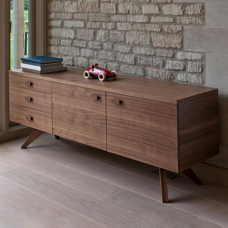 Case-Furniture-Cross-Sideboard-by-Matthew-Hilton-1 Olson and Baker - Designer & Contemporary Sofas, Furniture - Olson and Baker showcases original designs from authentic, designer brands. Buy contemporary furniture, lighting, storage, sofas & chairs at Olson + Baker.