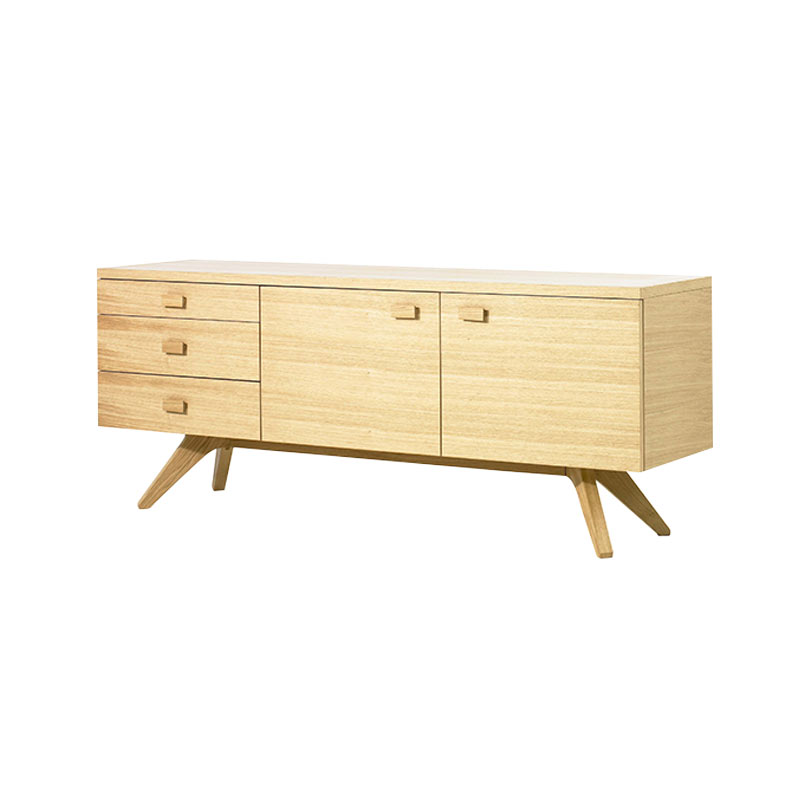 Case Furniture Cross Sideboard by Matthew Hilton Olson and Baker - Designer & Contemporary Sofas, Furniture - Olson and Baker showcases original designs from authentic, designer brands. Buy contemporary furniture, lighting, storage, sofas & chairs at Olson + Baker.