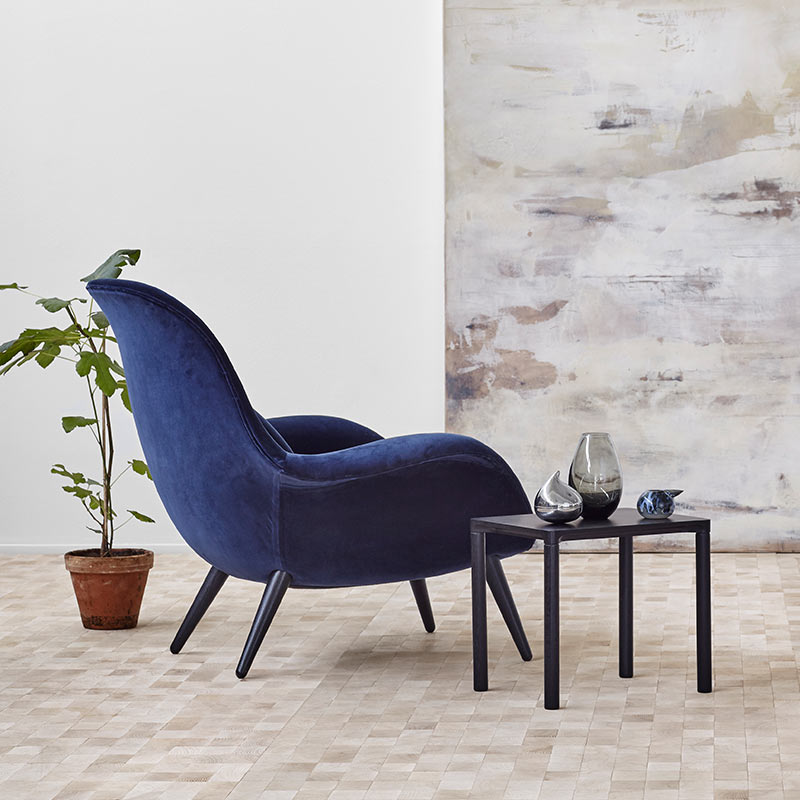 Fredericia-Swoon-Lounge-Chair-by-Space-Copenhagen-5 Olson and Baker - Designer & Contemporary Sofas, Furniture - Olson and Baker showcases original designs from authentic, designer brands. Buy contemporary furniture, lighting, storage, sofas & chairs at Olson + Baker.