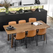 Fredericia-Taro-220x93.5cm-Dining-Table-with-Milled-Grooves-by-Jasper-Morrison-1 Olson and Baker - Designer & Contemporary Sofas, Furniture - Olson and Baker showcases original designs from authentic, designer brands. Buy contemporary furniture, lighting, storage, sofas & chairs at Olson + Baker.