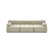 Fritz Hansen Alphabet Sofa Three Seater by Olson and Baker - Designer & Contemporary Sofas, Furniture - Olson and Baker showcases original designs from authentic, designer brands. Buy contemporary furniture, lighting, storage, sofas & chairs at Olson + Baker.