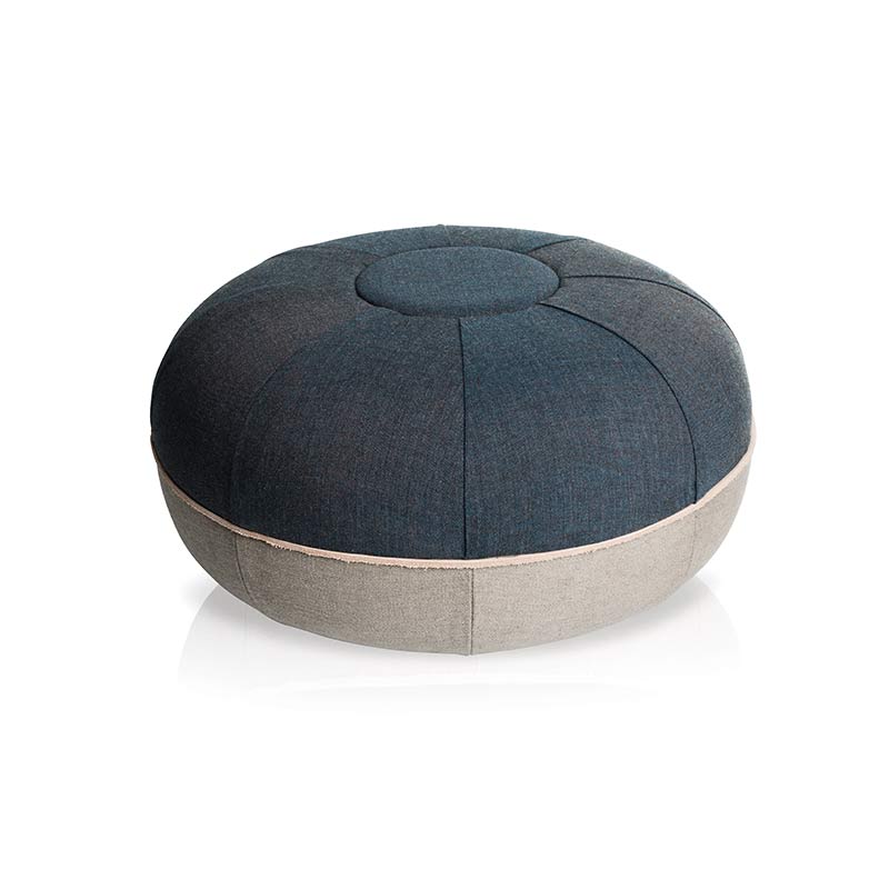 Fritz Hansen Manz 50x24cm Pouf by Cecilie Manz Olson and Baker - Designer & Contemporary Sofas, Furniture - Olson and Baker showcases original designs from authentic, designer brands. Buy contemporary furniture, lighting, storage, sofas & chairs at Olson + Baker.