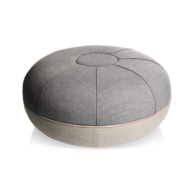 Fritz Hansen Manz 60x29cm Pouf by Cecilie Manz Olson and Baker - Designer & Contemporary Sofas, Furniture - Olson and Baker showcases original designs from authentic, designer brands. Buy contemporary furniture, lighting, storage, sofas & chairs at Olson + Baker.
