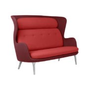 Fritz Hansen Ro Sofa Two Seater by Olson and Baker - Designer & Contemporary Sofas, Furniture - Olson and Baker showcases original designs from authentic, designer brands. Buy contemporary furniture, lighting, storage, sofas & chairs at Olson + Baker.