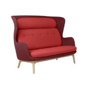 Fritz Hansen Ro Sofa Two Seater by Olson and Baker - Designer & Contemporary Sofas, Furniture - Olson and Baker showcases original designs from authentic, designer brands. Buy contemporary furniture, lighting, storage, sofas & chairs at Olson + Baker.