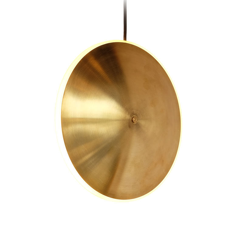 Dish Pendant Light Vertical by Olson and Baker - Designer & Contemporary Sofas, Furniture - Olson and Baker showcases original designs from authentic, designer brands. Buy contemporary furniture, lighting, storage, sofas & chairs at Olson + Baker.
