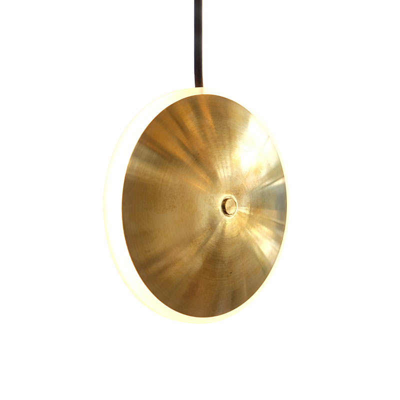 Dish Pendant Light Vertical by Olson and Baker - Designer & Contemporary Sofas, Furniture - Olson and Baker showcases original designs from authentic, designer brands. Buy contemporary furniture, lighting, storage, sofas & chairs at Olson + Baker.