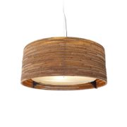Graypants Drum Pendant Light by Olson and Baker - Designer & Contemporary Sofas, Furniture - Olson and Baker showcases original designs from authentic, designer brands. Buy contemporary furniture, lighting, storage, sofas & chairs at Olson + Baker.