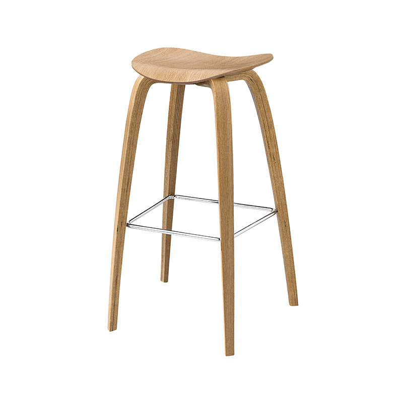 Gubi 2D Bar Stool by Olson and Baker - Designer & Contemporary Sofas, Furniture - Olson and Baker showcases original designs from authentic, designer brands. Buy contemporary furniture, lighting, storage, sofas & chairs at Olson + Baker.