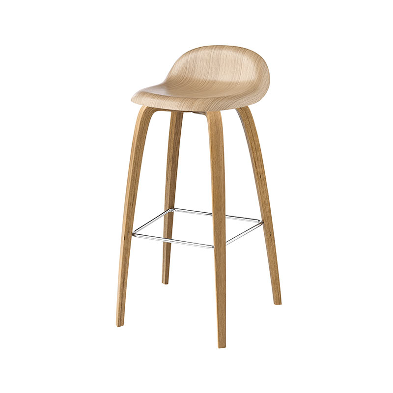 Gubi 3D Bar Stool by Olson and Baker - Designer & Contemporary Sofas, Furniture - Olson and Baker showcases original designs from authentic, designer brands. Buy contemporary furniture, lighting, storage, sofas & chairs at Olson + Baker.