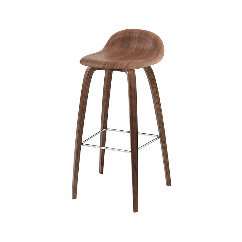 Gubi 3D High Bar Stool by Olson and Baker - Designer & Contemporary Sofas, Furniture - Olson and Baker showcases original designs from authentic, designer brands. Buy contemporary furniture, lighting, storage, sofas & chairs at Olson + Baker.