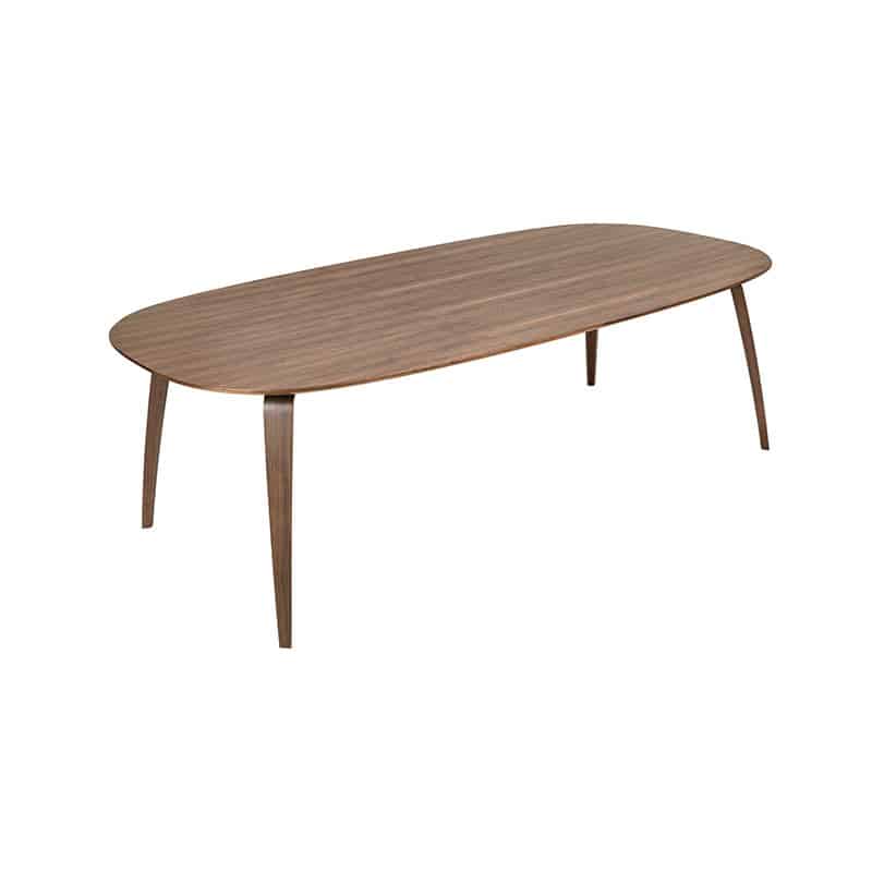 Gubi Komplot Dining Table Oval by Olson and Baker - Designer & Contemporary Sofas, Furniture - Olson and Baker showcases original designs from authentic, designer brands. Buy contemporary furniture, lighting, storage, sofas & chairs at Olson + Baker.