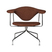 Masculo Lounge Chair Swivel Base by Olson and Baker - Designer & Contemporary Sofas, Furniture - Olson and Baker showcases original designs from authentic, designer brands. Buy contemporary furniture, lighting, storage, sofas & chairs at Olson + Baker.