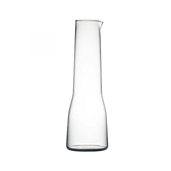 Iittala Essence 1.0L Glass Carafe by Alfredo Häberli Olson and Baker - Designer & Contemporary Sofas, Furniture - Olson and Baker showcases original designs from authentic, designer brands. Buy contemporary furniture, lighting, storage, sofas & chairs at Olson + Baker.