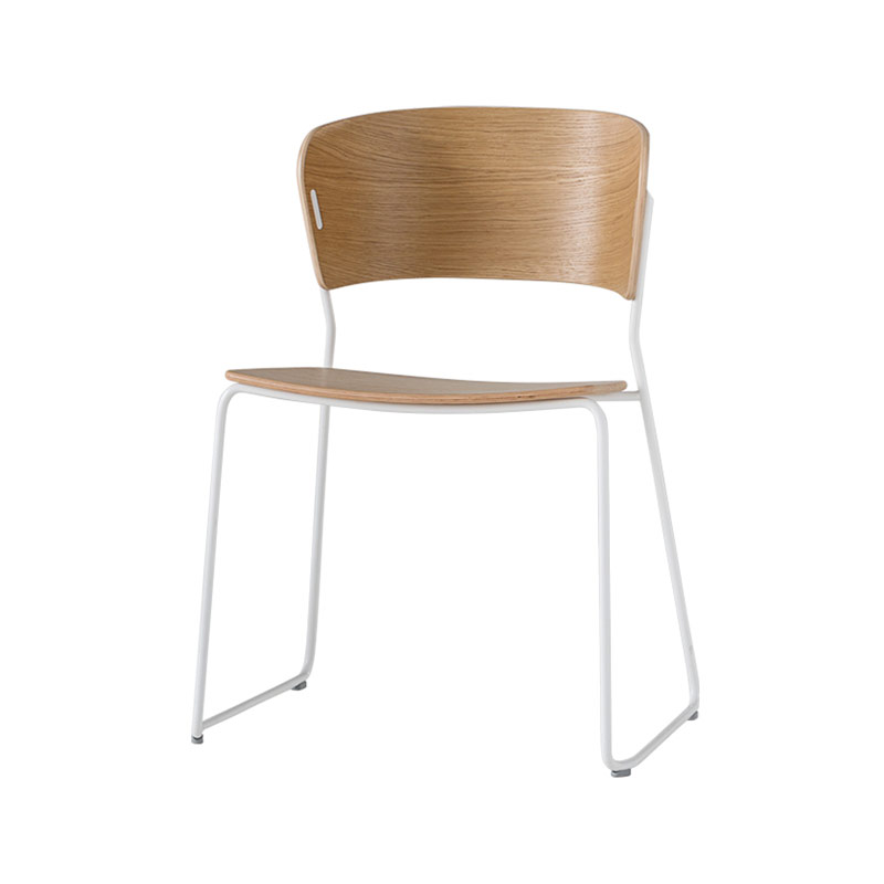 Inclass Arc Chair with Sled Base by Yonoh Olson and Baker - Designer & Contemporary Sofas, Furniture - Olson and Baker showcases original designs from authentic, designer brands. Buy contemporary furniture, lighting, storage, sofas & chairs at Olson + Baker.