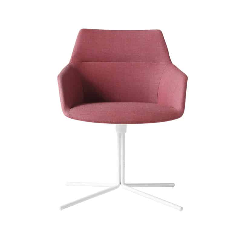 Inclass Dunas XS Armchair with Flat Swivel Base by Christophe Pillet Olson and Baker - Designer & Contemporary Sofas, Furniture - Olson and Baker showcases original designs from authentic, designer brands. Buy contemporary furniture, lighting, storage, sofas & chairs at Olson + Baker.