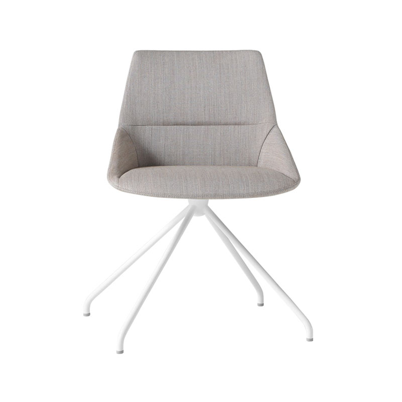Dunas XS Chair with Trestle Swivel Base by Olson and Baker - Designer & Contemporary Sofas, Furniture - Olson and Baker showcases original designs from authentic, designer brands. Buy contemporary furniture, lighting, storage, sofas & chairs at Olson + Baker.