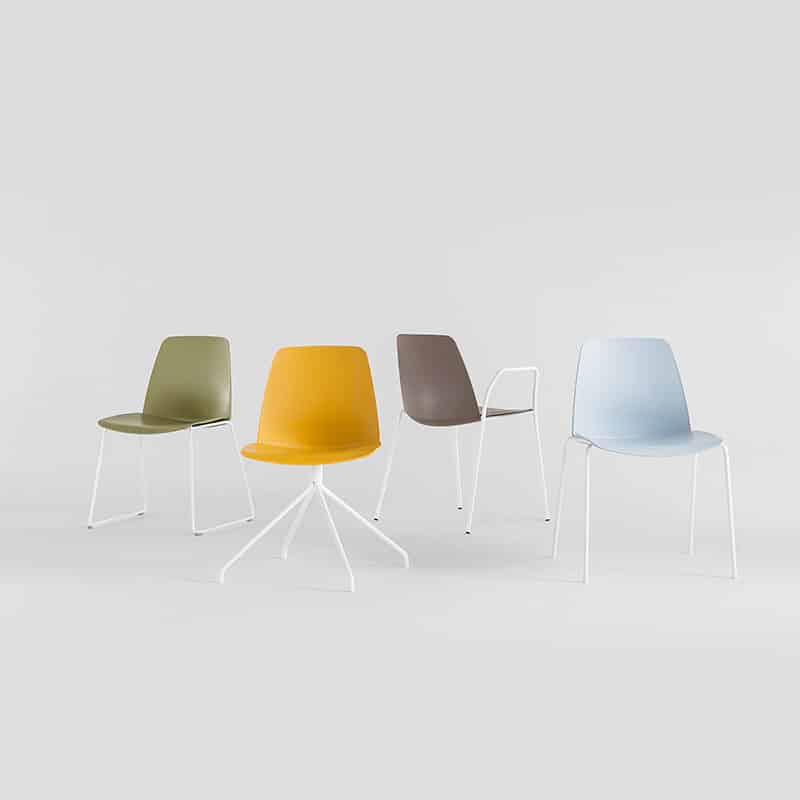 Inclass-Unnia-Armchair-with-Four-Leg-Base-by-Simon-Pengelly-1 Olson and Baker - Designer & Contemporary Sofas, Furniture - Olson and Baker showcases original designs from authentic, designer brands. Buy contemporary furniture, lighting, storage, sofas & chairs at Olson + Baker.