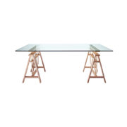 Magis Teatro Trestle Table Adjustable by Olson and Baker - Designer & Contemporary Sofas, Furniture - Olson and Baker showcases original designs from authentic, designer brands. Buy contemporary furniture, lighting, storage, sofas & chairs at Olson + Baker.