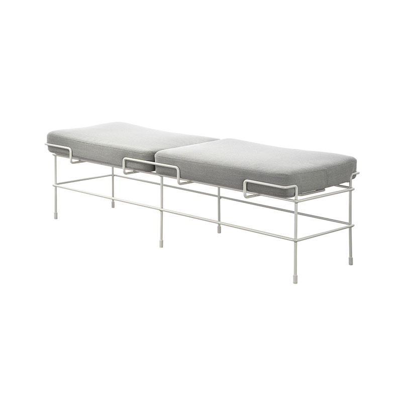 Magis Traffic Bench Two-Seater (Outdoor) by Olson and Baker - Designer & Contemporary Sofas, Furniture - Olson and Baker showcases original designs from authentic, designer brands. Buy contemporary furniture, lighting, storage, sofas & chairs at Olson + Baker.