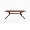 Case Furniture Cross Dining Table Extendable by Olson and Baker - Designer & Contemporary Sofas, Furniture - Olson and Baker showcases original designs from authentic, designer brands. Buy contemporary furniture, lighting, storage, sofas & chairs at Olson + Baker.
