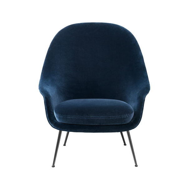 Bat Fully Upholstered High Back Lounge Chair by Olson and Baker - Designer & Contemporary Sofas, Furniture - Olson and Baker showcases original designs from authentic, designer brands. Buy contemporary furniture, lighting, storage, sofas & chairs at Olson + Baker.