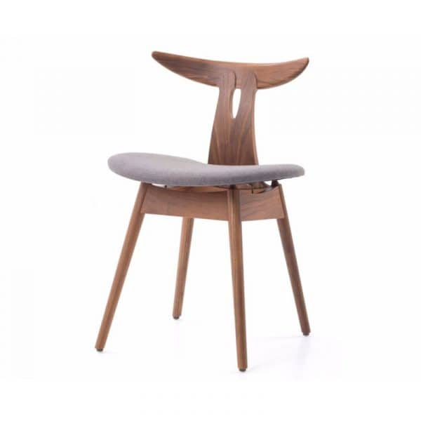 Antler Seat Upholstered Chair