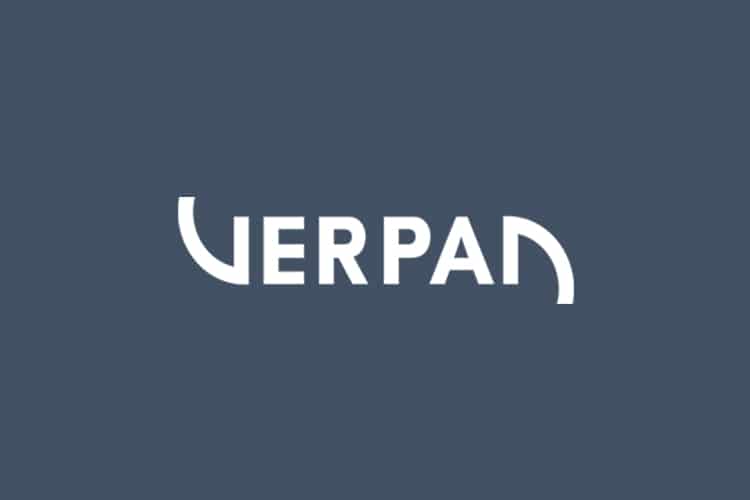 Verpan Brand logo blue