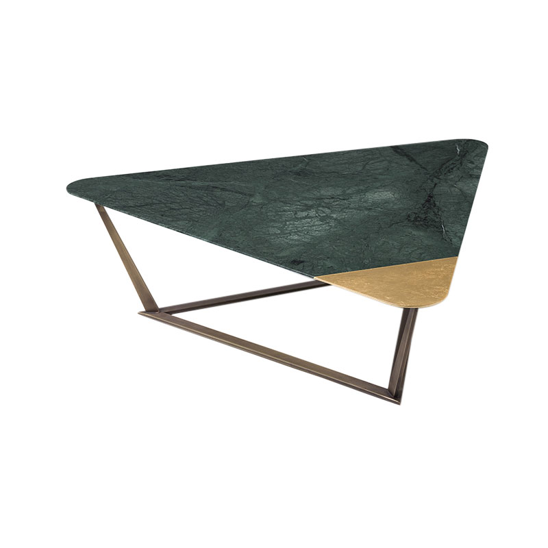 Alex Mint Golden Archer 96x85cm Coffee Table by Olson and Baker - Designer & Contemporary Sofas, Furniture - Olson and Baker showcases original designs from authentic, designer brands. Buy contemporary furniture, lighting, storage, sofas & chairs at Olson + Baker.