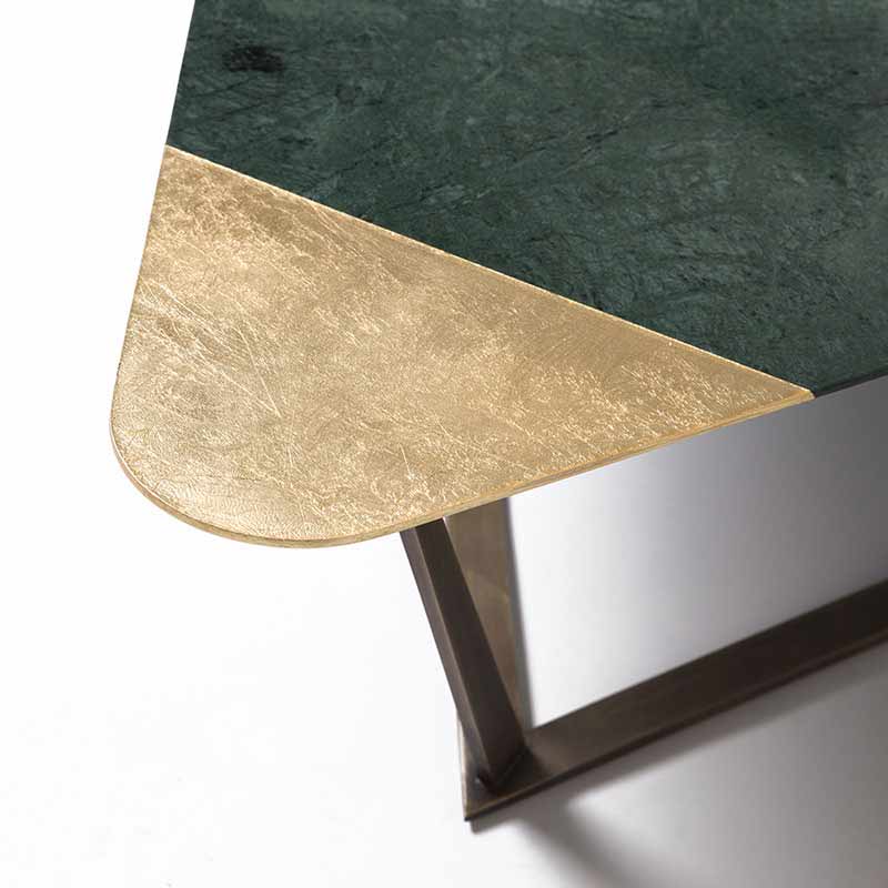 Alex Mint Golden Archer 96x85cm Coffee Table by Alexia Mintsouli 3 Olson and Baker - Designer & Contemporary Sofas, Furniture - Olson and Baker showcases original designs from authentic, designer brands. Buy contemporary furniture, lighting, storage, sofas & chairs at Olson + Baker.