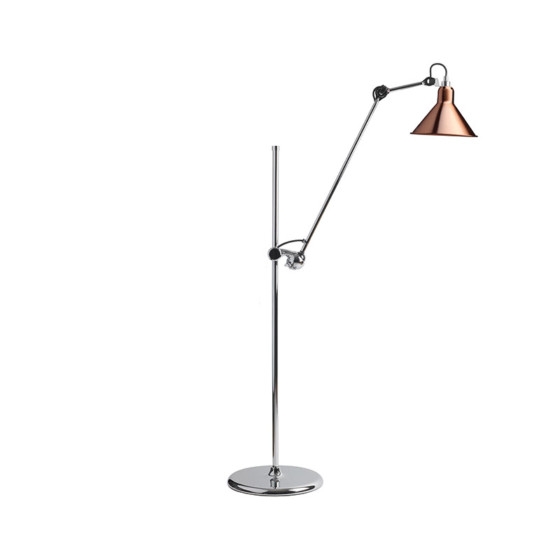 DCW Editions Lampe Gras 215 Floor Lamp with Conical Shade by Olson and Baker - Designer & Contemporary Sofas, Furniture - Olson and Baker showcases original designs from authentic, designer brands. Buy contemporary furniture, lighting, storage, sofas & chairs at Olson + Baker.