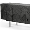 Ethnicraft Graphic Sideboard by Alain van Havre Three Door 02 Olson and Baker - Designer & Contemporary Sofas, Furniture - Olson and Baker showcases original designs from authentic, designer brands. Buy contemporary furniture, lighting, storage, sofas & chairs at Olson + Baker.