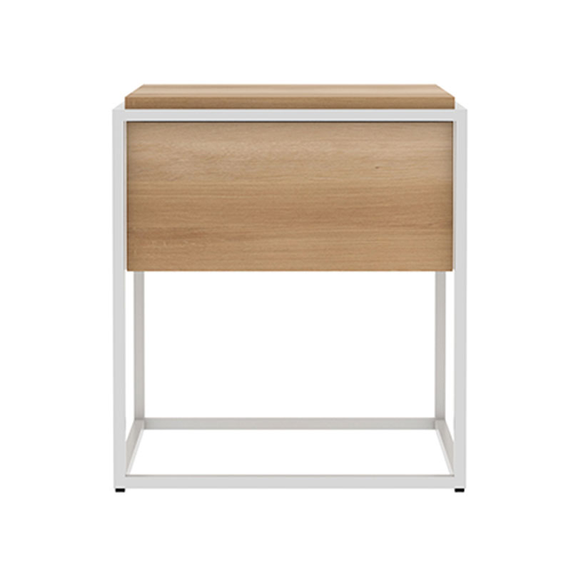 Ethnicraft Monolit Bedside Table by Ethnicraft Design Studio Olson and Baker - Designer & Contemporary Sofas, Furniture - Olson and Baker showcases original designs from authentic, designer brands. Buy contemporary furniture, lighting, storage, sofas & chairs at Olson + Baker.