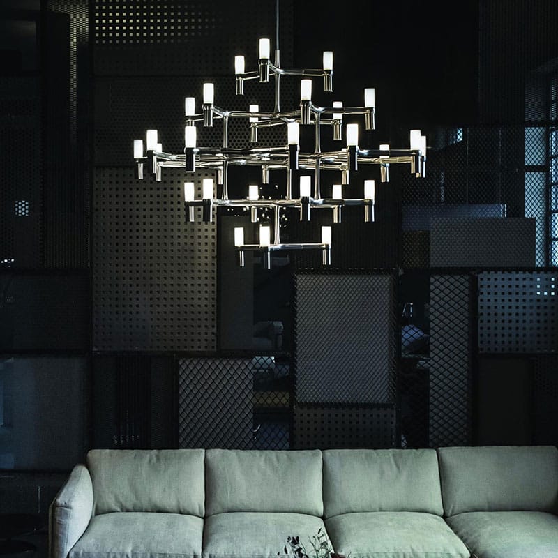 Nemo Crown Major Pendant Lamp by Jehs + Laub 6 Olson and Baker - Designer & Contemporary Sofas, Furniture - Olson and Baker showcases original designs from authentic, designer brands. Buy contemporary furniture, lighting, storage, sofas & chairs at Olson + Baker.